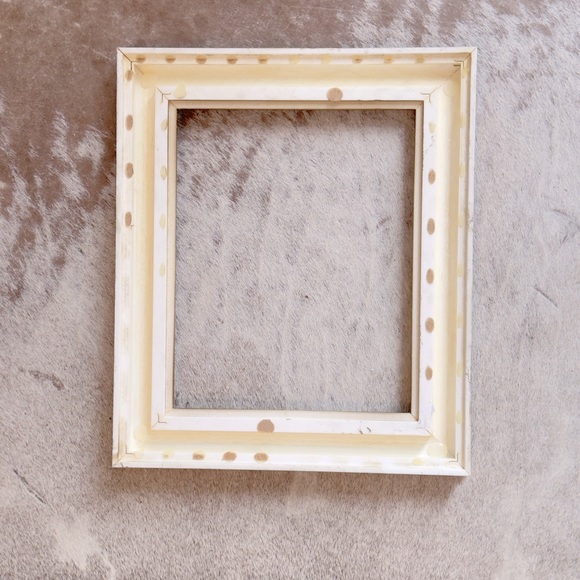 VINTAGE Shabby Chic Gold Empty Frame 11”x14” Opening 8”x10” - Picture 8 of 16